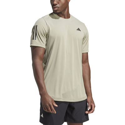 Мужское теннисное поло adidas Club 3-Stripes T-Shirt Men - Cream