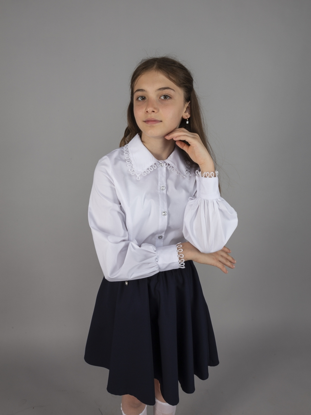 Блузка для девочки DELORAS C62893