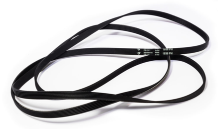 Ремень 1936 H7 Hutchinson для стиральной машины 1936мм черный, белая надпись