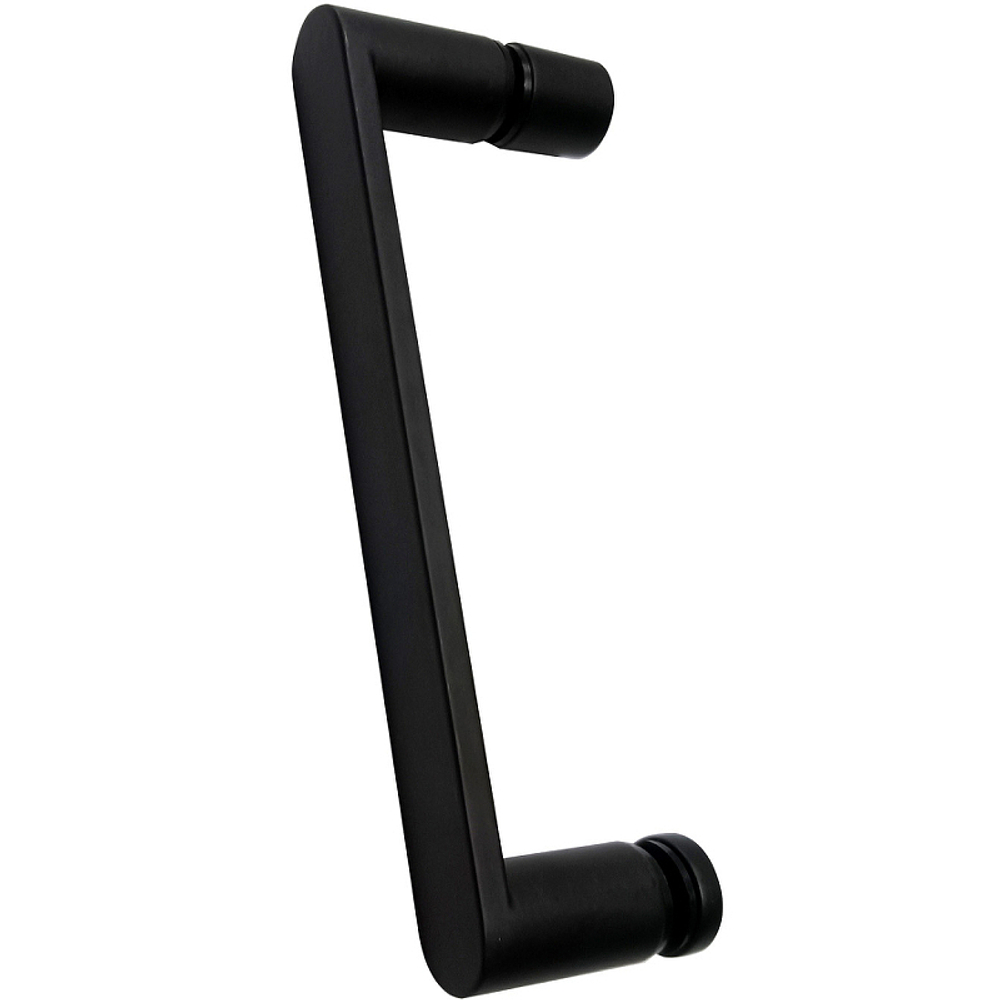 Душевой уголок Abber Sonnenstrand 90x75 AG04090B-S75B профиль Черный стекло прозрачное