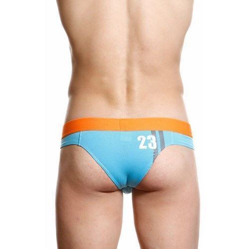 Мужские трусы слипы CROOTA Inner Sport Bikini Brief Light Blue