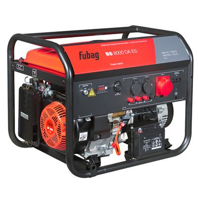 Бензиновый генератор (8 кВт) Fubag (трехфазный) с электростартером и коннектором автоматики BS 8000 DA ES