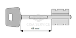 Комплект ключей CISA 06.520.51.1(D92324125) "New Cambio" 5 ключей для кодирования