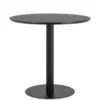 Стол Toledo Ø80 см, черный