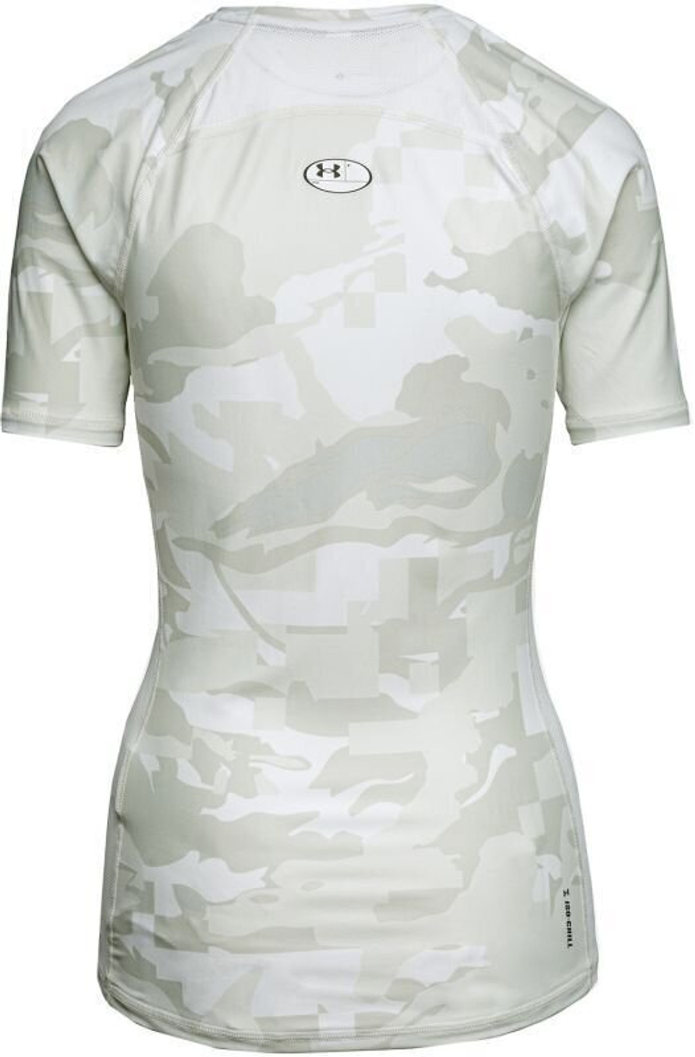 Женская теннисная футболка Under Armour Iso Chill Team Comp SS - white