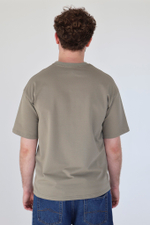 Футболка "Урал Пастернак" вышивка, олива