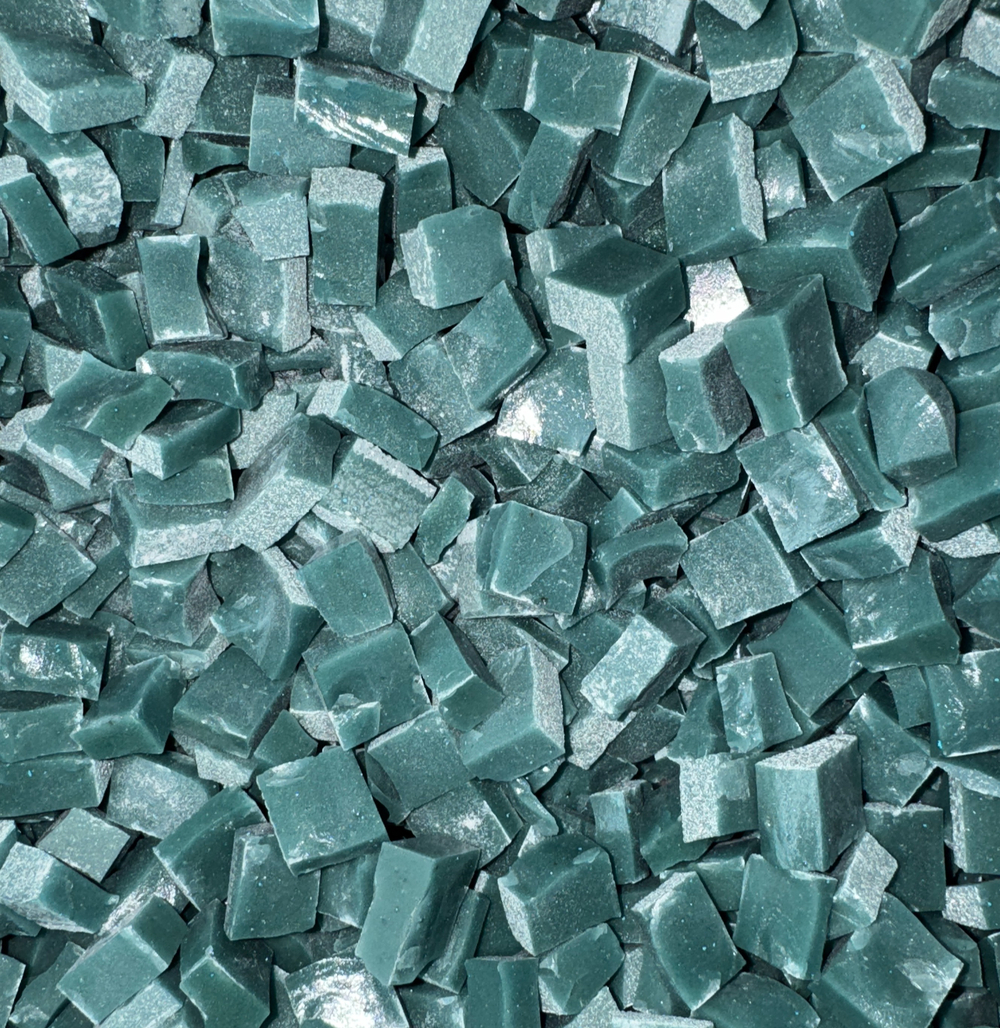 V1.K.green смальта разноформатная колотая зеленых оттенков