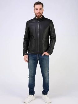 Кожаная куртка демисезонная