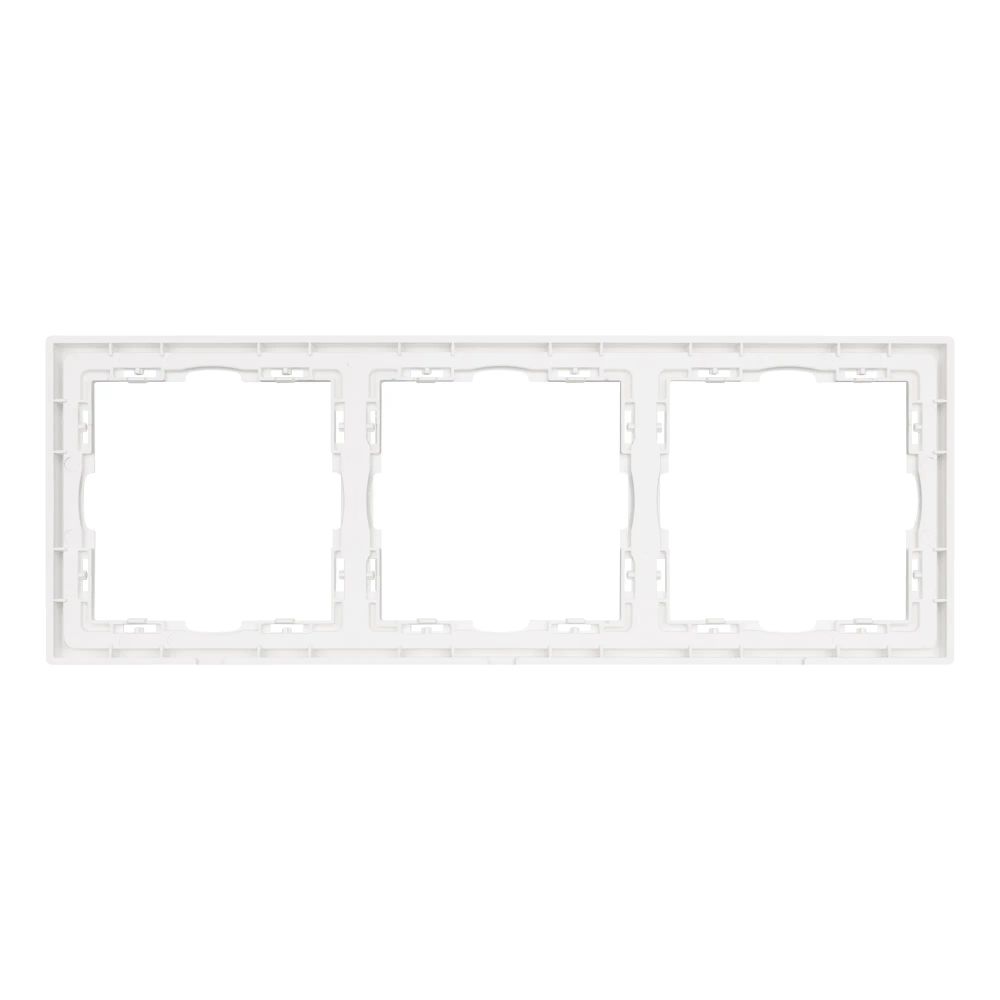 Рамка пластиковая FRM-NOBE-SFPL-3-GD (Arlight, Золотой песок) 054221