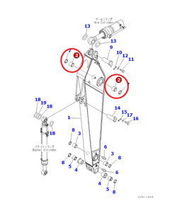 Втулка 208-70-72541
