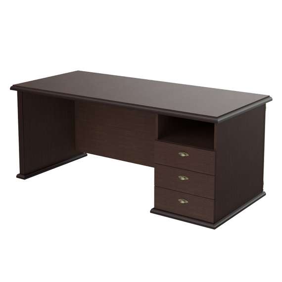 Стол руководителя однотумбовый RDT 188.A(R) 1800х800х750 RAUT