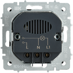 BRITE Выключатель карточный 30А ВС10-1-8-БрШ шампань IEK