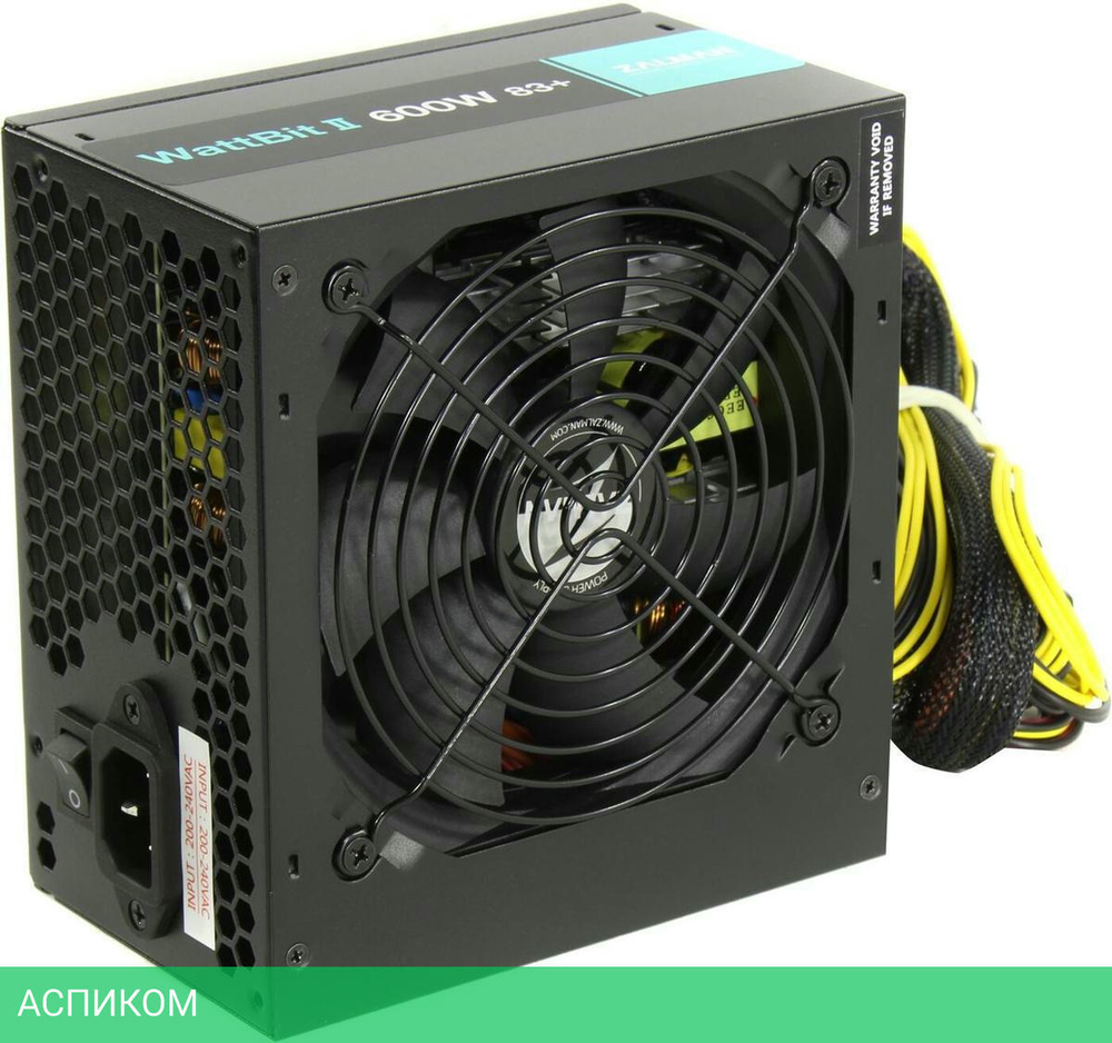 Блок питания Zalman Wattbit II (ZM600-XEII)
