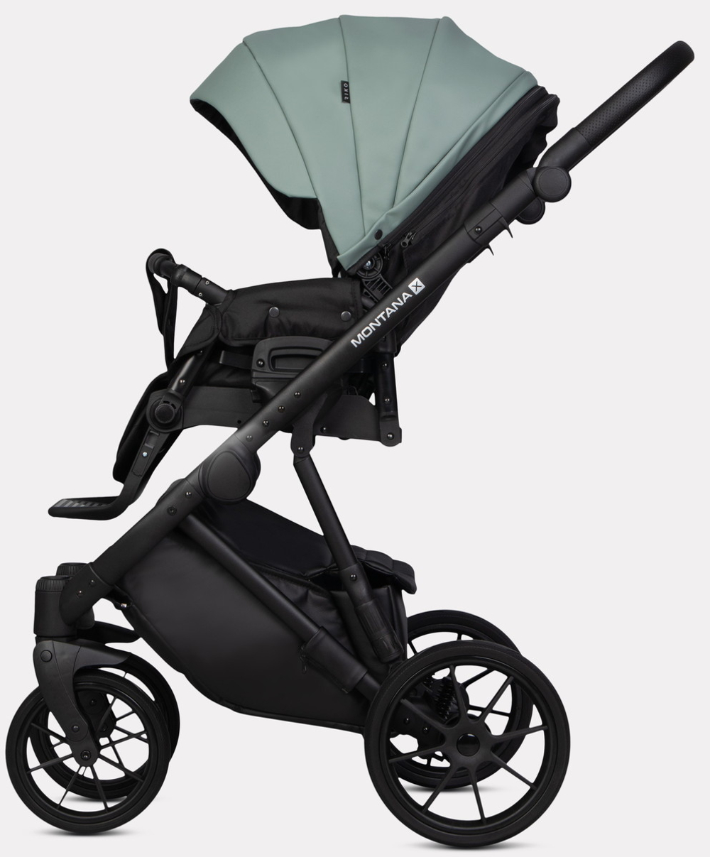 Детская коляска Riko Basic Montana X Ecco 2 в 1 21 Green (зеленый)