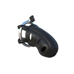 Пояс верности для мужчин с закрытой головкой Hardcore Silicone Cock Blocker (Цвет: черный)