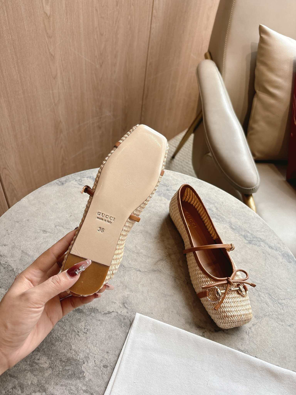 Gucci Horsebit Ballet Flat