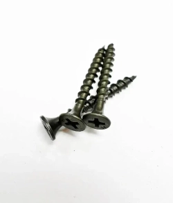 Саморезы по дереву 3.5х35 мм, черные фосфатированные, 1кг