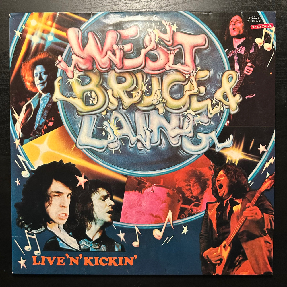 West, Bruce & Laing - Live 'N' Kickin' (Германия 1974.)