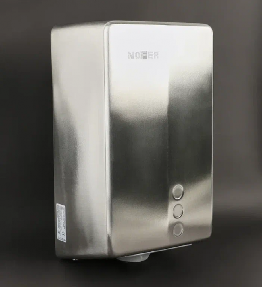 Сушилка сенсорная 800 W нерж. сталь FUGA EVO 01831.S матовый