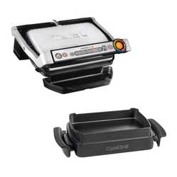 Комплект электрогриль Tefal GC716D12 + насадка Tefal XA725870