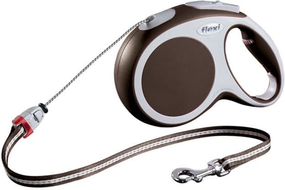 FLEXI рулетка Vario LONG M (до 20 кг) трос 8 м коричневая