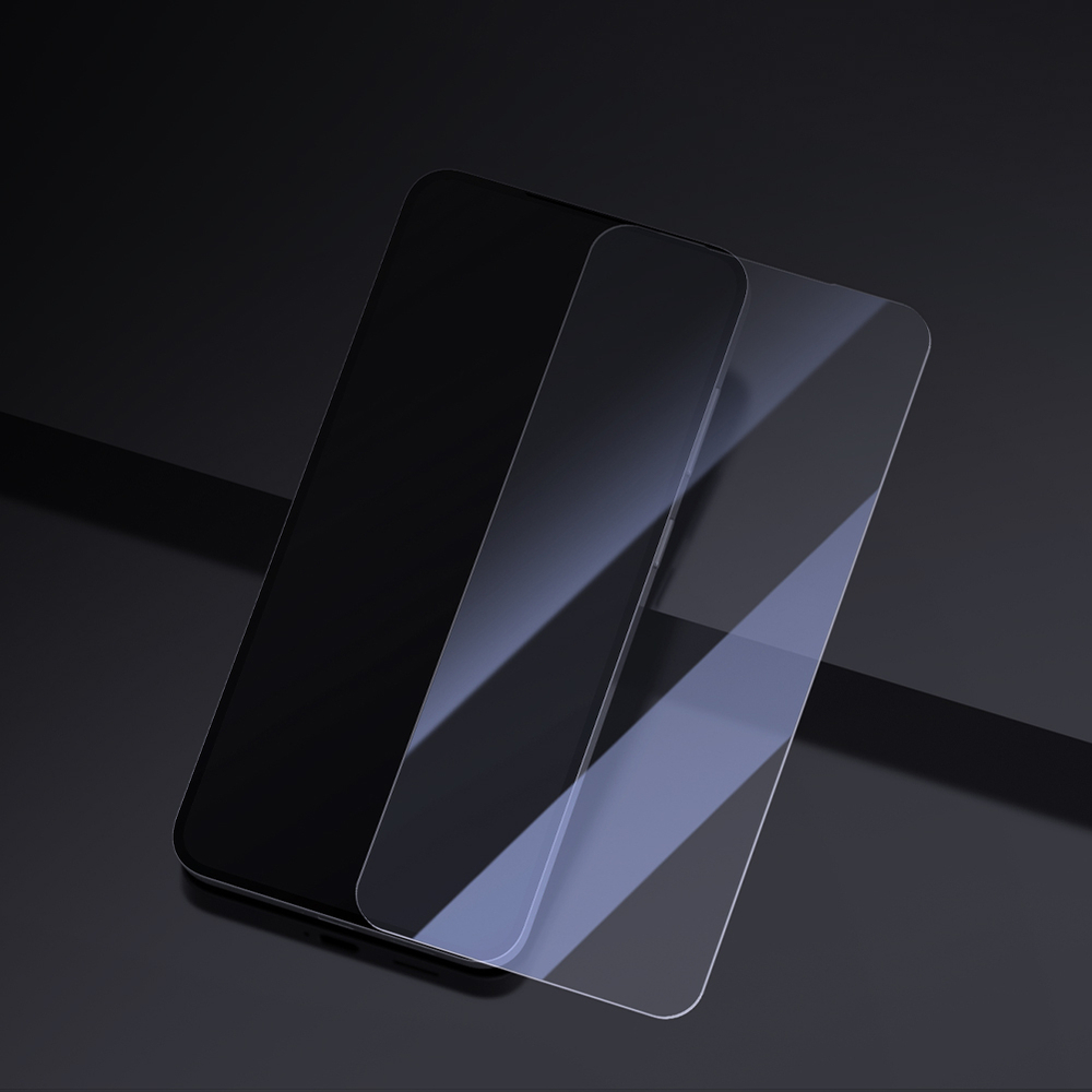 Стекло с прозрачными рамками от Nillkin для Samsung Galaxy S25, серия H+Pro Anti-Explosion Glass Screen Protector (в комплекте ванночка для установки)
