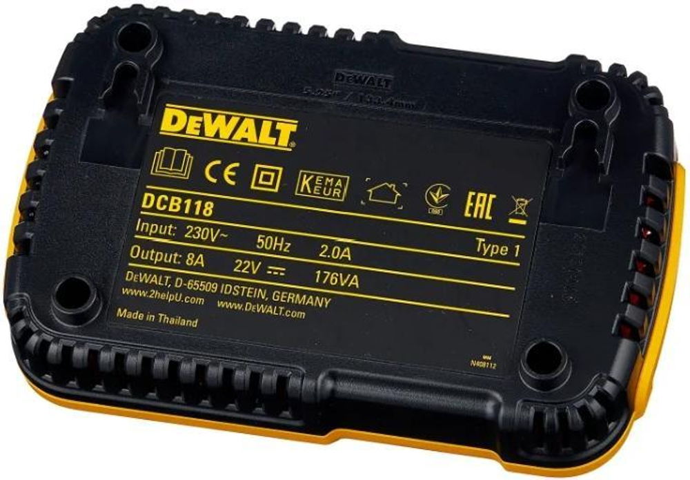 Зарядное устройство DeWALT DCB118-QW 18 В