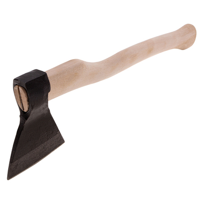 Топор кованный, в сборе, 890/1200 г, деревянное топорище, 500 мм, АО