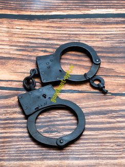 Тактические полицейские наручники металлические