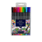 Набор скетч-линеров 0.4 мм, 12 цв. "Sketch&art" в пвх кармане (Bruno Visconti)