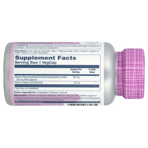 Solaray, Vital Extracts, якорцы, 60 растительных капсул