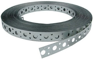 Лента перф. прямая ЛСП 17ммх10м х0,55мм