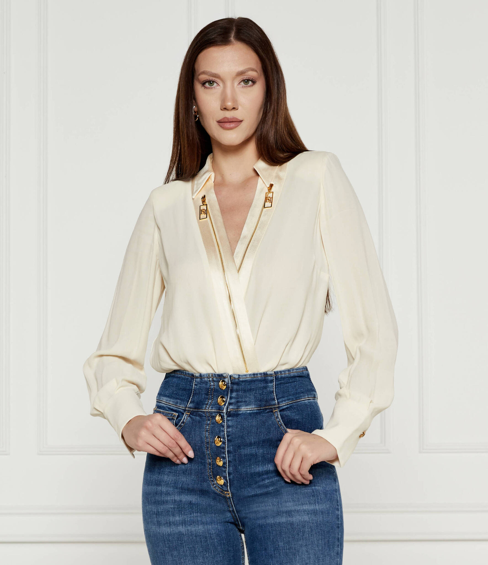 Боди Elisabetta Franchi - экрю(CB00346E2)