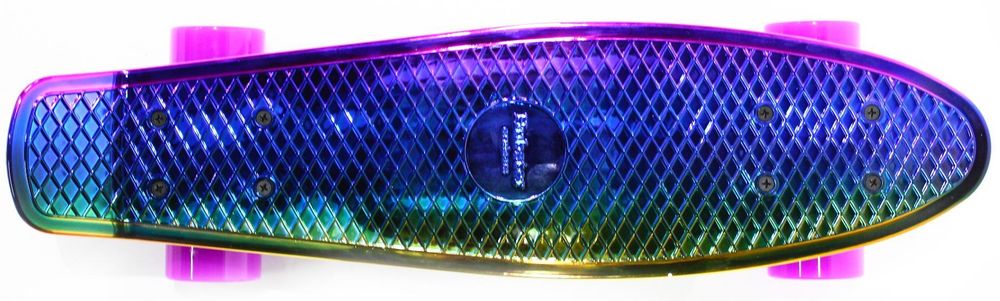 Пенни борд Hubster Cruiser 22 Metallic multi-color
