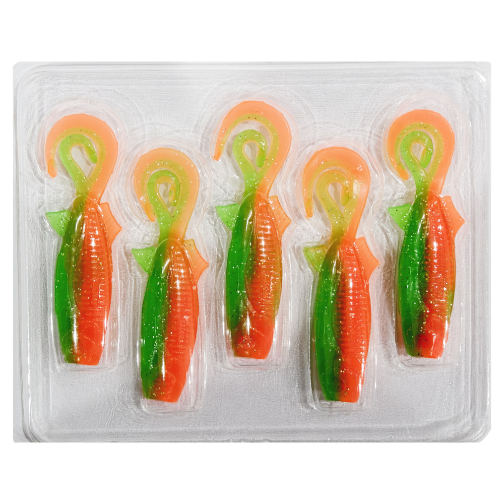 Силиконовая приманка KAIDA 6см №12