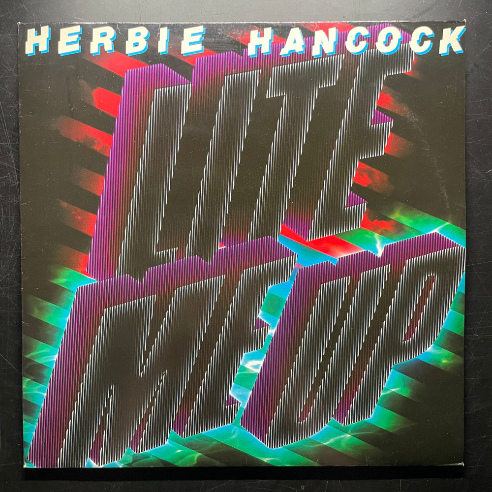 Herbie Hancock ‎– Lite Me Up (Голландия 1982г.)