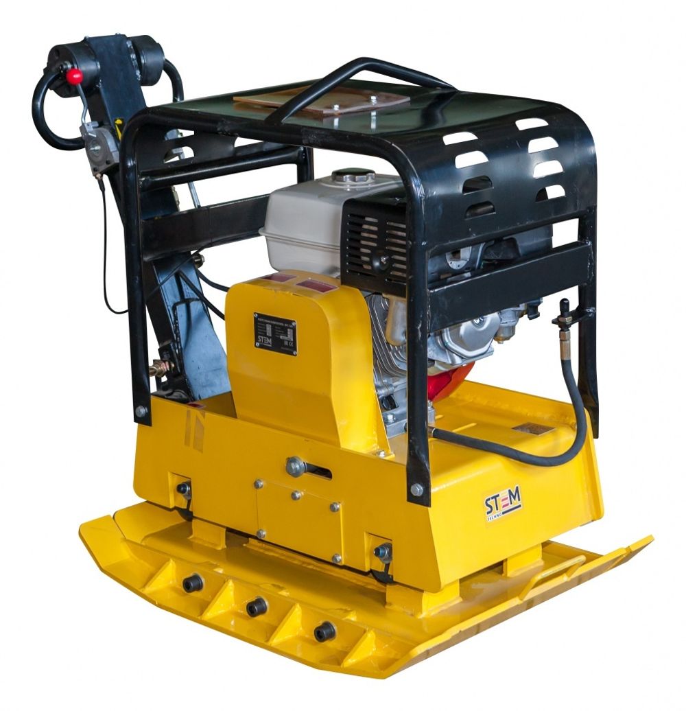 Виброплита реверсивная STEM Techno RPC 330 бензиновая - [315 кг / 50 кН / Honda GX390]