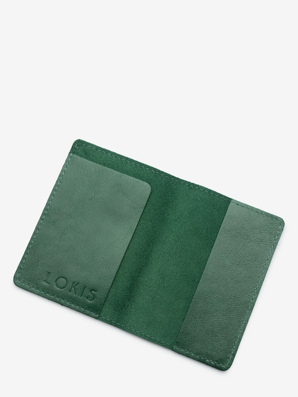 обложка на паспорт изумруд