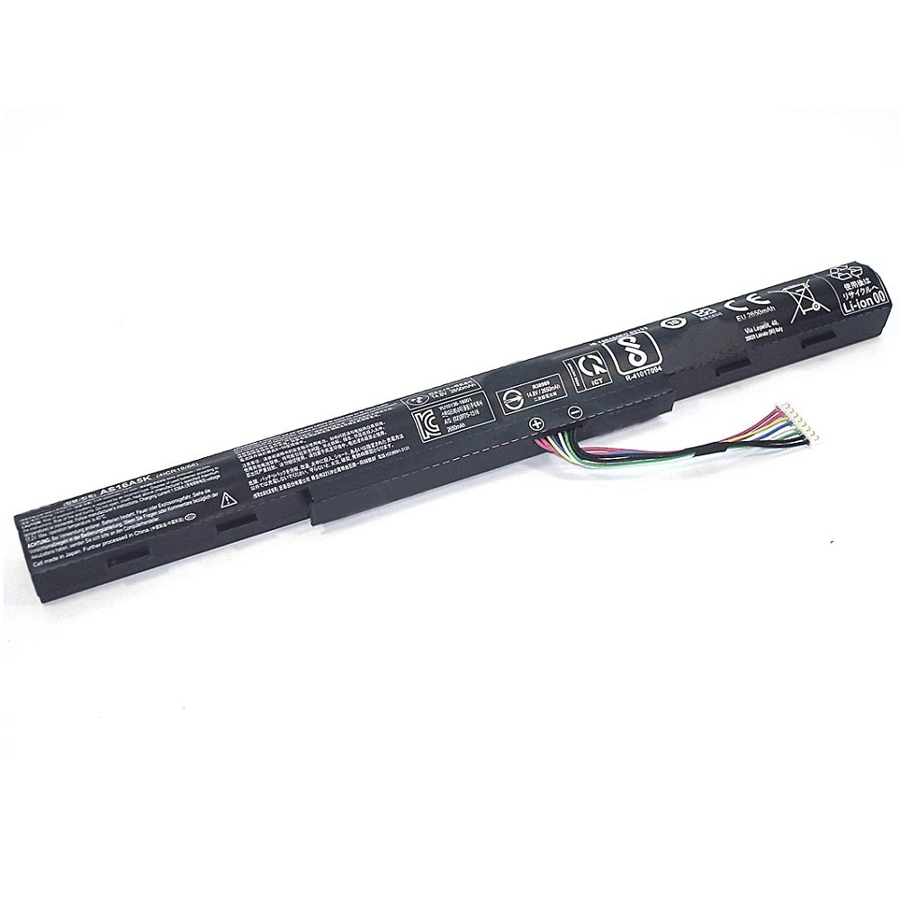 Аккумуляторная батарея для ноутбука Acer Aspire E15 (AS16A5K ) 14.8V 2650 mAh 41,4Wh