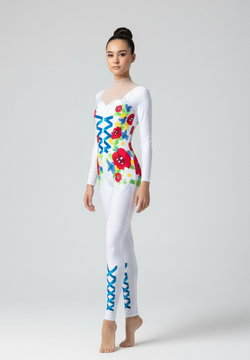 Комбинезон для воздушной гимнастики "Руссконародный маки"