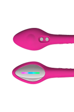 Розовое виброяйцо Lovense Lush 4 (Цвет: розовый)