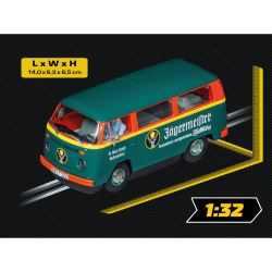 Carrera EVOLUTION - VW BUS T2b "Jagermeister" 27795 / артикул   27795  / GTIN 4007486277953