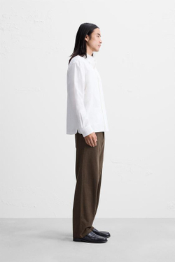 ZARA БРЮКИ-ДЖОГГЕРЫ RELAXED FIT, ТЕМНЫЙ ХАКИ