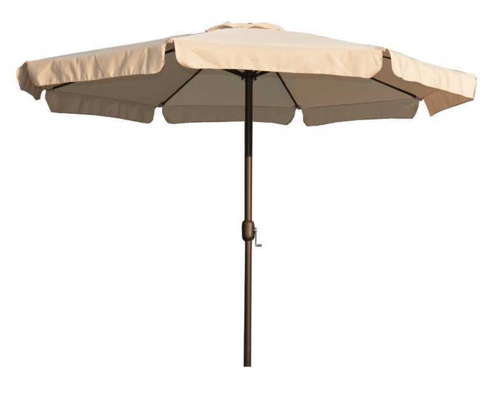 Садовый зонт ПРАГА, бежевый, 300см