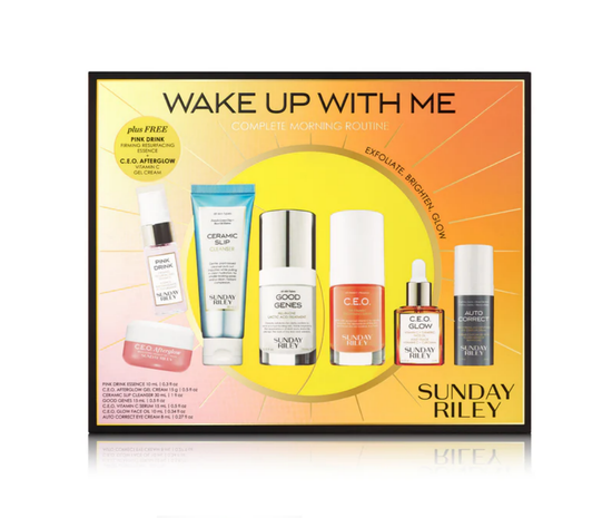 Sunday Riley Wake Up With Me Набор для утреннего ухода за кожей