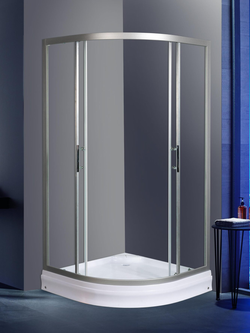 Душевое ограждение WeltWasser  WW500 С  80/189  800х800х1890 мм Душевое ограждение без поддона 10000004085 четверть круга