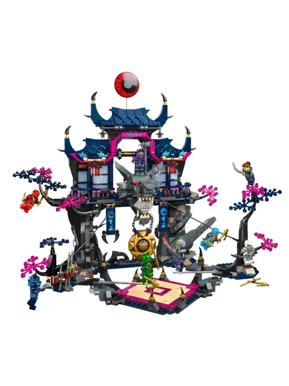 Конструктор Ниндзя Теневой додзе Маска Волка 1190 деталей