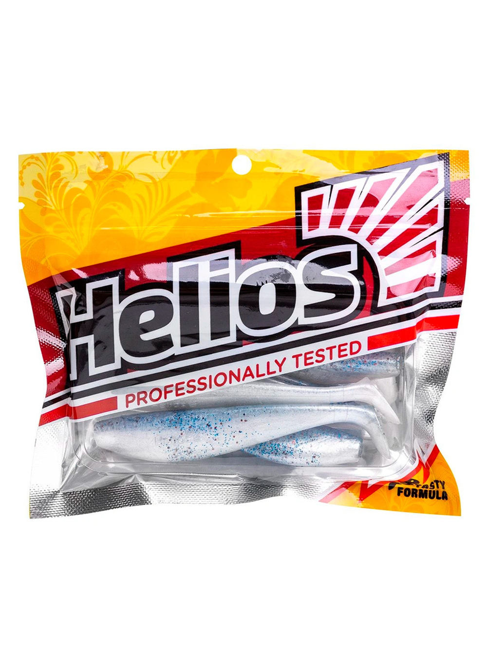 Виброхвост Helios Zander 4"/10,2см Blue Lime 5шт. (HS-36-040)