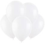 Шар (12"/30 см) Белый, Пастель 50 шт.