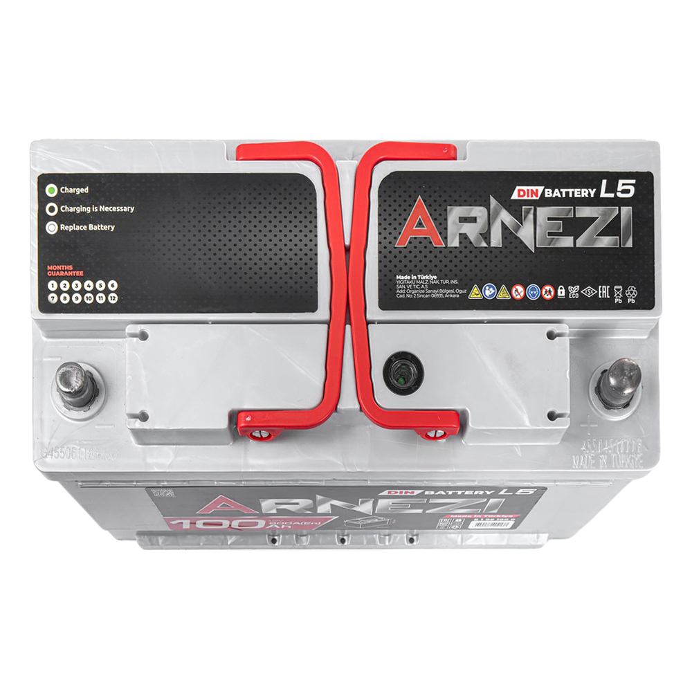 Аккумулятор ARNEZI DIN SMF 100 А/ч обратный R+ 353x175x190 L5 EN 900 А
